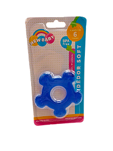 Mordedor Soft Un Azul New Baby Bl Festo