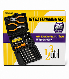 Kit Ferramentas 26 Peças