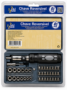Chave Reversível 41 Peças