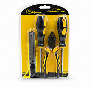 Kit de Ferramentas 4 Peças