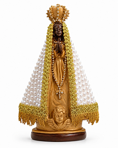 Nossa Senhora Aparecida Perola 24cm