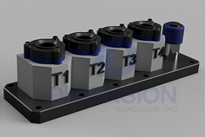 SnapTool – Ferramenta de Troca Rápida para CNC ER11, ER16, ER20, ER25.