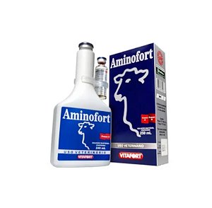 Aminofort 250 ml Vitafort para Saúde Animal