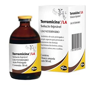 Terramicina L.A. Solução Injetável 50 ml