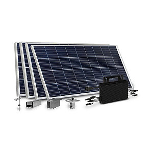 Gerador Fotovoltaico 11,4 kWp Ronma com Microinversor Hoymiles para Telhado Fibro Metálico
