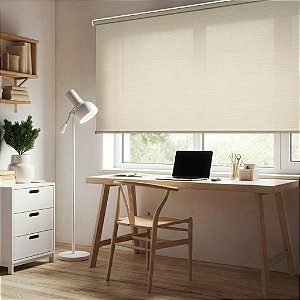 Persiana Rolo Soft Linho 100x160 cm Bege