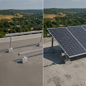 Kit Perfil Plano Smart 0,50 / Solargroup