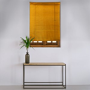 Persiana Rolo de Bambu 120x160 cm Cor Cedro – Coleção Hanoy