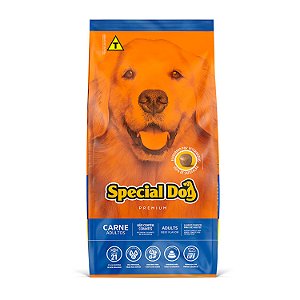 Ração Special Dog Premium Carne para Cães Adultos 15kg ou 20kg
