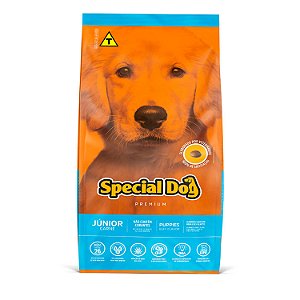 Ração Special Dog Júnior Premium Carne para Cães Filhotes 15kg ou 20kg