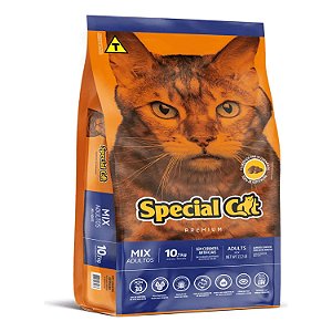 Ração Special Cat Mix Premium Para Gatos Adultos 10,1kg e 20kg