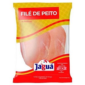 Filé de Meio Peito de Frango Pacote Congelado Jaguá Kg