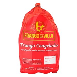 Frango Inteiro Congelado Frango da Villa Kg