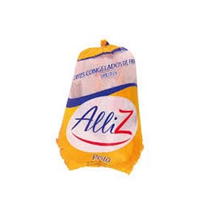 Peito de Frango Com Osso Alliz Congelado 2Kg - Caixa 20 Kg
