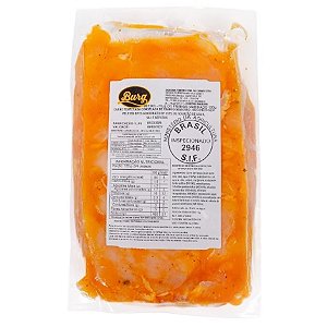 Filé de Peito de Frango Marinado Congelado Burg 130g - Caixa 10,92 Kg