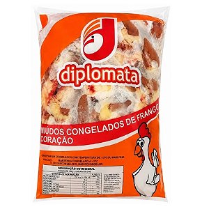 Coração de Frango Congelado Diplomata - Caixa 12 Kg
