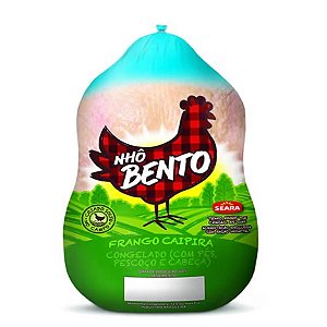 Frango Caipira Congelado Nho Bento - Caixa 18 Kg