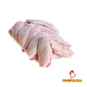 Asa de Frango Congelada Frango da Villa - Caixa 20 Kg