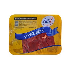Figado de Frango Congelado Alliz - Caixa 20kg