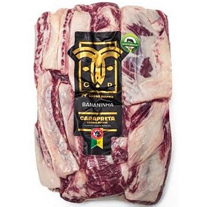 Bananinha Bovina Angus Congelada Carapreta - Caixa 13.72 Kg