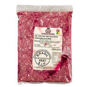 Carne Moída Bovina Angus Congelada Vpj 500g - Caixa 13.34 Kg