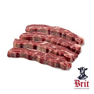 Assado de Tiras Dianteiro Angus Congelado Brit - Caixa 12 Kg