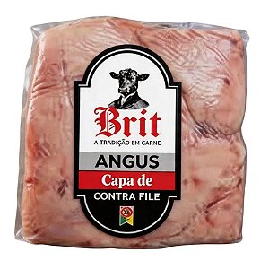 Capa de Contra Filé Bovino Angus Congelado Brit - Caixa 19 Kg