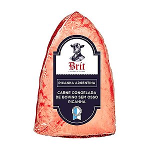 Picanha Bovina Argentina Congelada Brit / Forn. Classe D - Caixa 13 Kg