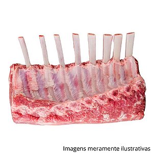 Short Rack de Cordeiro 18Oz Up Congelado Las Piedras / Forn. Classe D - Caixa 7 Kg