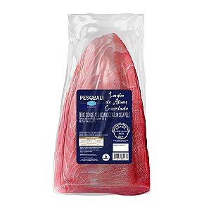 Lombo de Atum A Vácuo Congelado Pesquali - Caixa 5 Kg