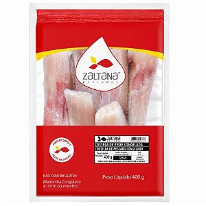 Costela de Tambaqui Ventrecha Congelada Zaltana Embalage 400g - Caixa 9,6 Kg