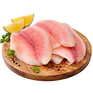 Filé de Tilápia Congelado iqf Navico - Caixa 10 kg