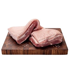 Barriga Suína Congelada Frango Gel - Caixa 25 Kg