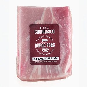 Costela Suína Premium Duroc Pork Congelada Vpj / Forn. Classe D - Caixa 11 Kg