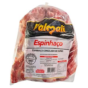 Espinhaço Suíno Congelado Palmali / Forn. Classe D - Caixa 15 Kg
