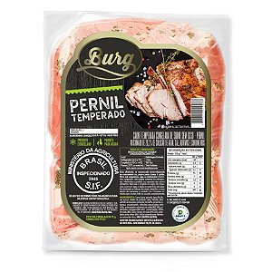 Pernil Temperado Congelado Burg / Forn. Classe D - Caixa 8 Kg