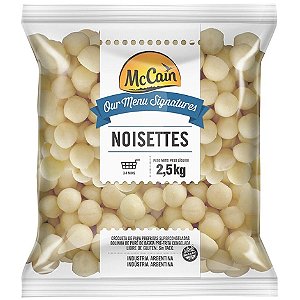 Batata Noisettes Congelado Mccain N 2,5kg / Forn. Classe D - Caixa 15 Kg