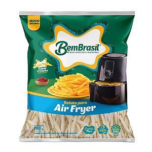 Batata Airfryer Congelado Bem Brasil 700g / Forn. Classe D - Caixa 20 unidades