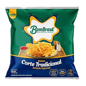 Batata 9Mm Bem Brasil 400g / Forn. Classe D - Caixa 36 unidades