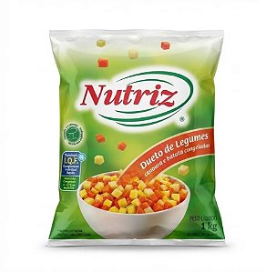 Batata e Cenoura Em Cubos Congelado Iqf Nutriz / Forn. Classe D - Caixa 10 unidades