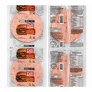 Hamburguer Misto IQF Congelado Tudbom 36 X 58g / Forn. Classe D - Caixa 2.02 Kg