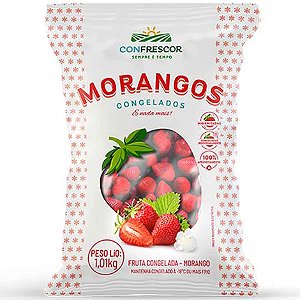 Fruta Morango Iqf Congelado Confrescor 1,01kg / Forn. Classe D - Caixa 5 unidades