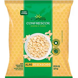 Alho Cubos Congelado Iqf Confrescor 1,01kg / Forn. Classe D - Caixa 5,05 Kg