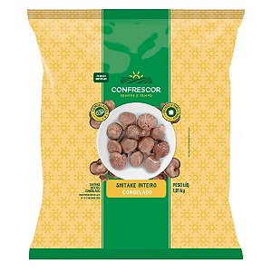Shitake Congelado IQF Confrescor 1,01kg / Forn. Classe D - Caixa 5,05 Kg
