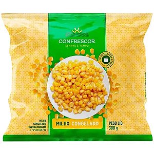 Milho Iqf Congelado Confrescor 300g / Forn. Classe D - Caixa 12 unidades