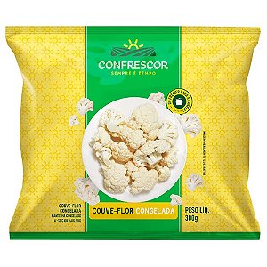 Couve Flor Congelada Iqf Confrescor 300g / Forn. Classe D - Caixa 30 unidades