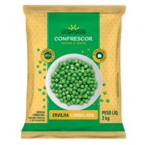 Ervilha Congelado Confrescor Embalagem 2kg / Forn. Classe D - Caixa 10 Kg