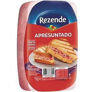 Apresuntado Retangular Resfriado Rezende 3,5kg - Caixa 17,5 Kg