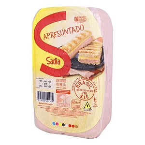 Apresuntado Retangular Resfriado Sadia 3,5kg - Caixa 17,5 Kg