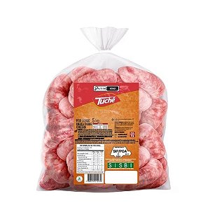 Linguiça Toscana Iqf Congelado Tuche 5Kg - Caixa 20 kg